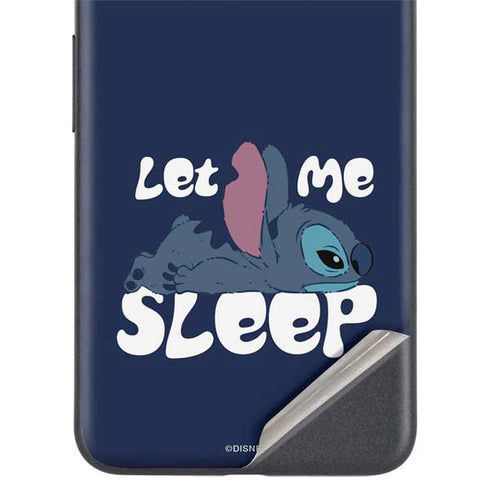 Disney Lilo and Stitch Let Me Sleep Google Pixel 5a Skin